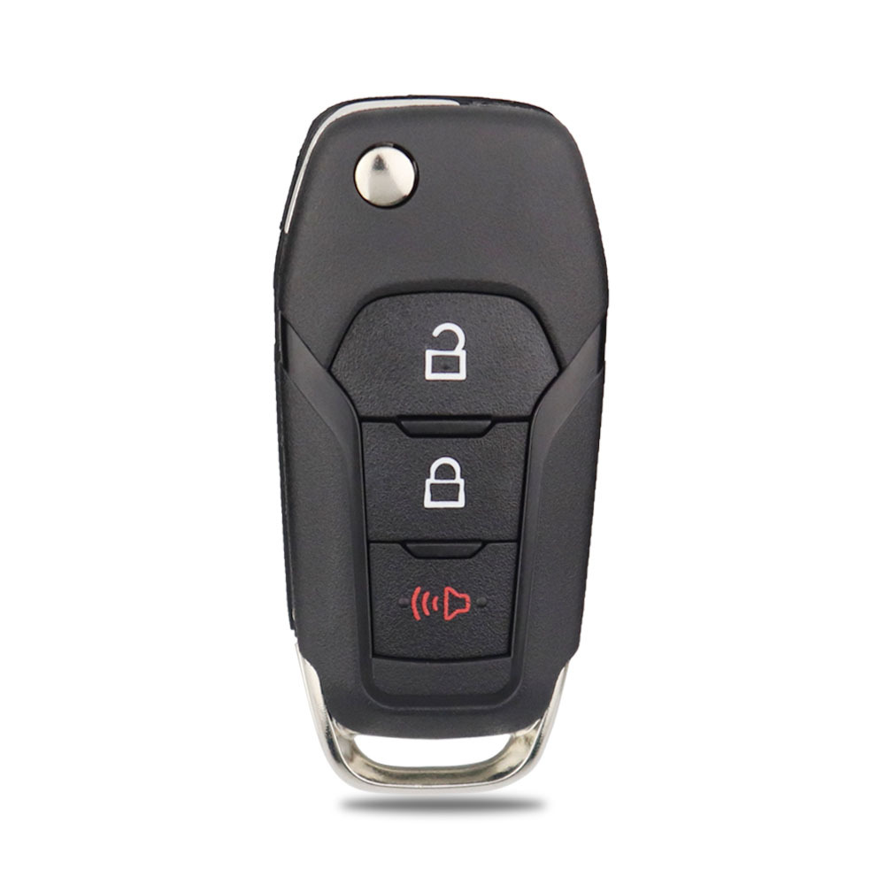 For Ford 2/ 2+1/3/3+1 button remote key shell with hu101 blade