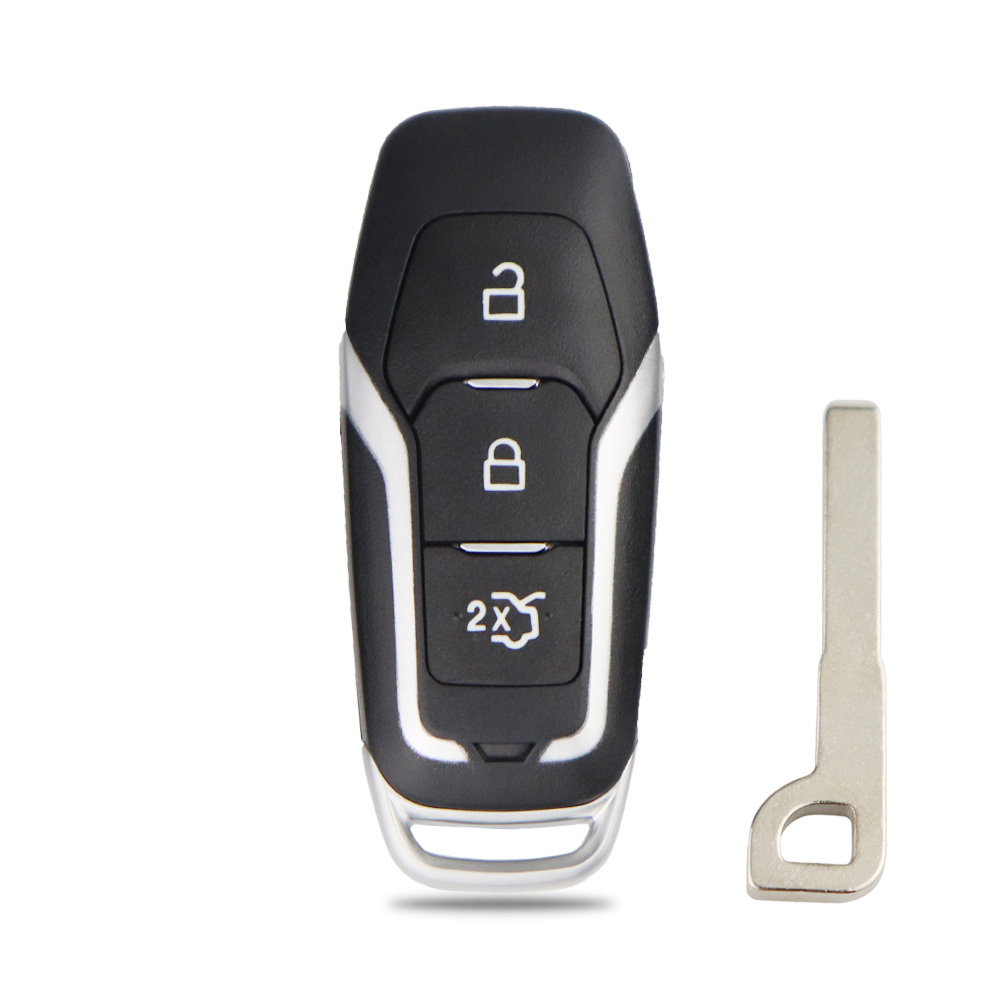 For Ford  2+1/3/3+1/4/4+1 button remote key shell with hu101 blade
