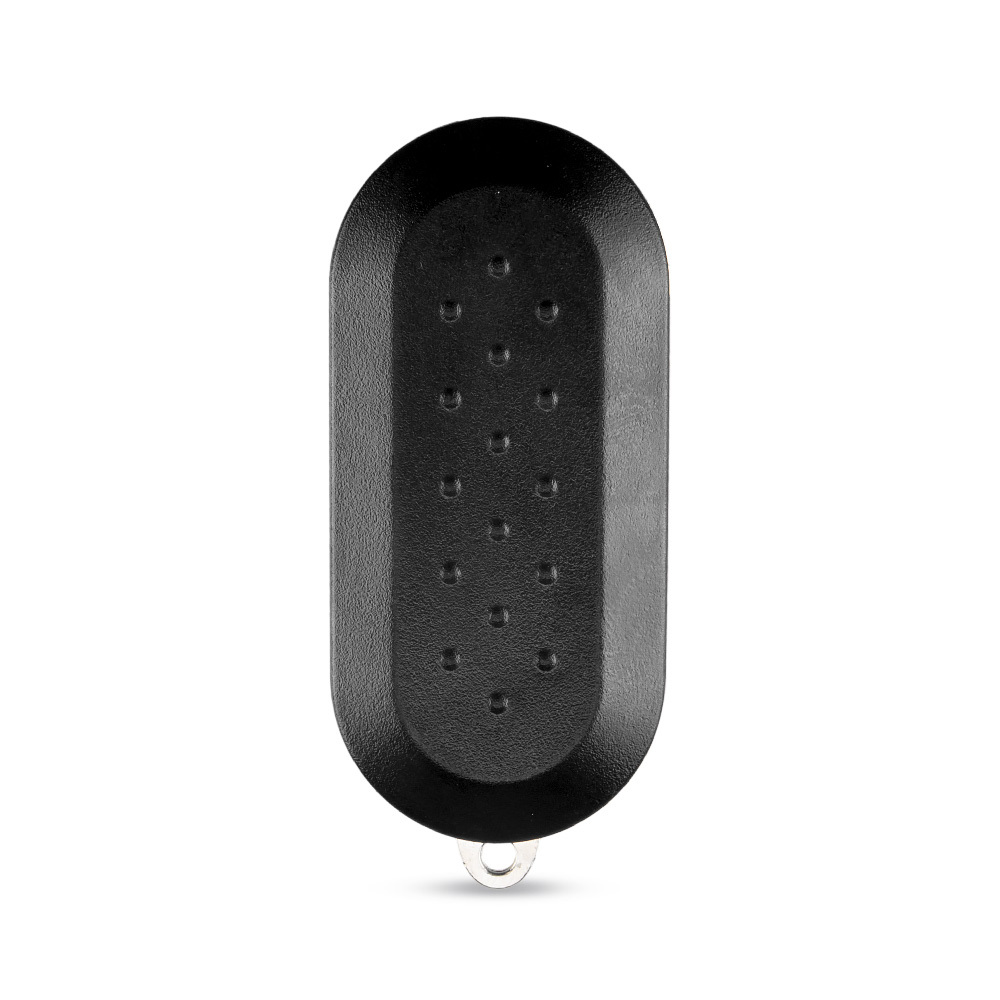 For Fiat 3 button remote key blank black button