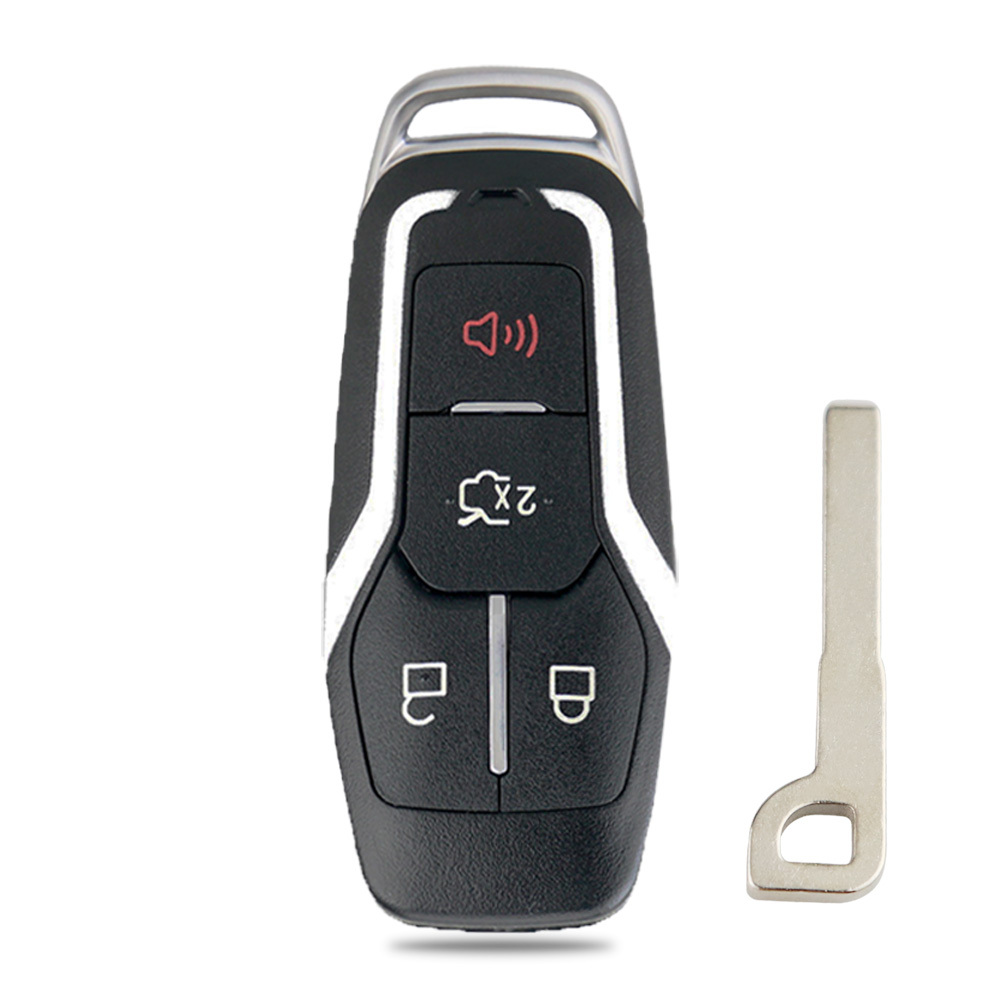 For Ford  2+1/3/3+1/4/4+1 button remote key shell with hu101 blade
