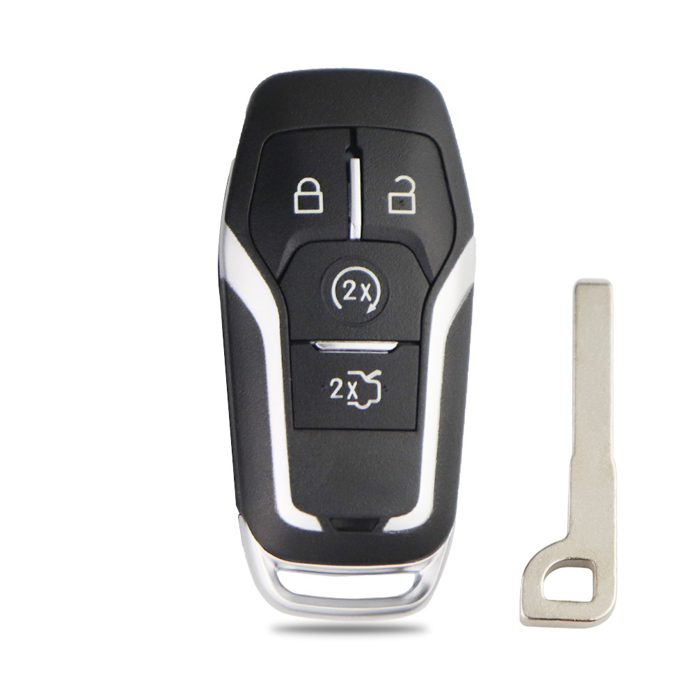 For Ford  2+1/3/3+1/4/4+1 button remote key shell with hu101 blade
