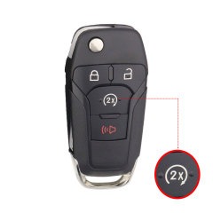 3+1 button