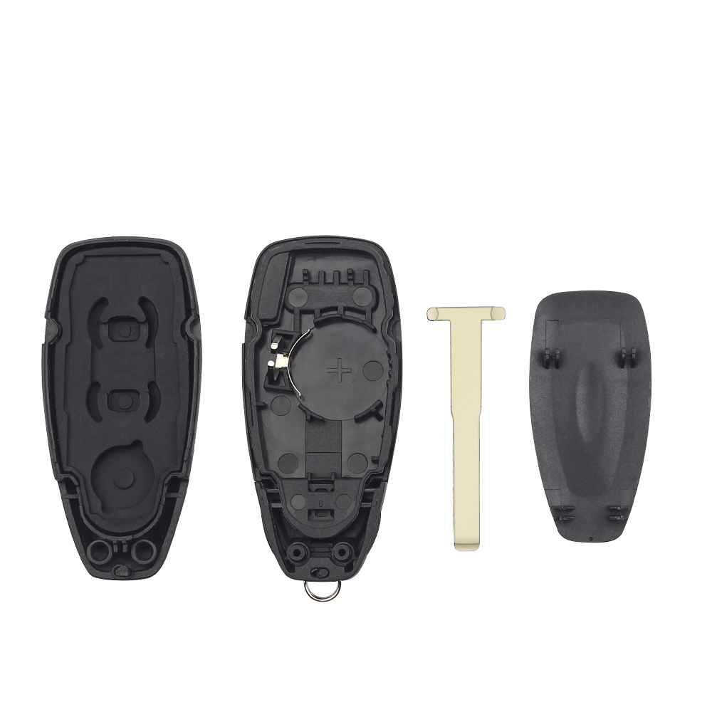 For Ford Focus  3 button  remote key shell with "T" type blade