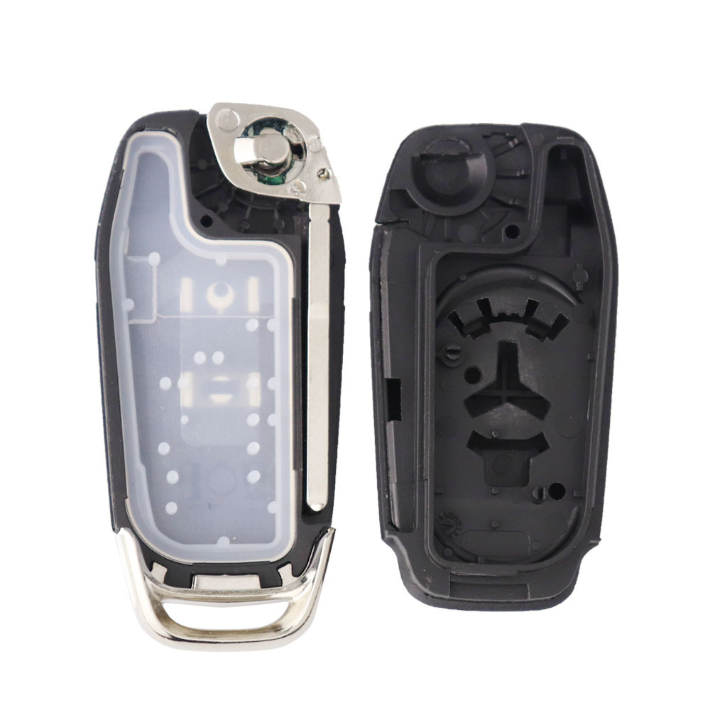 For Ford 2/ 2+1/3/3+1 button remote key shell with hu101 blade