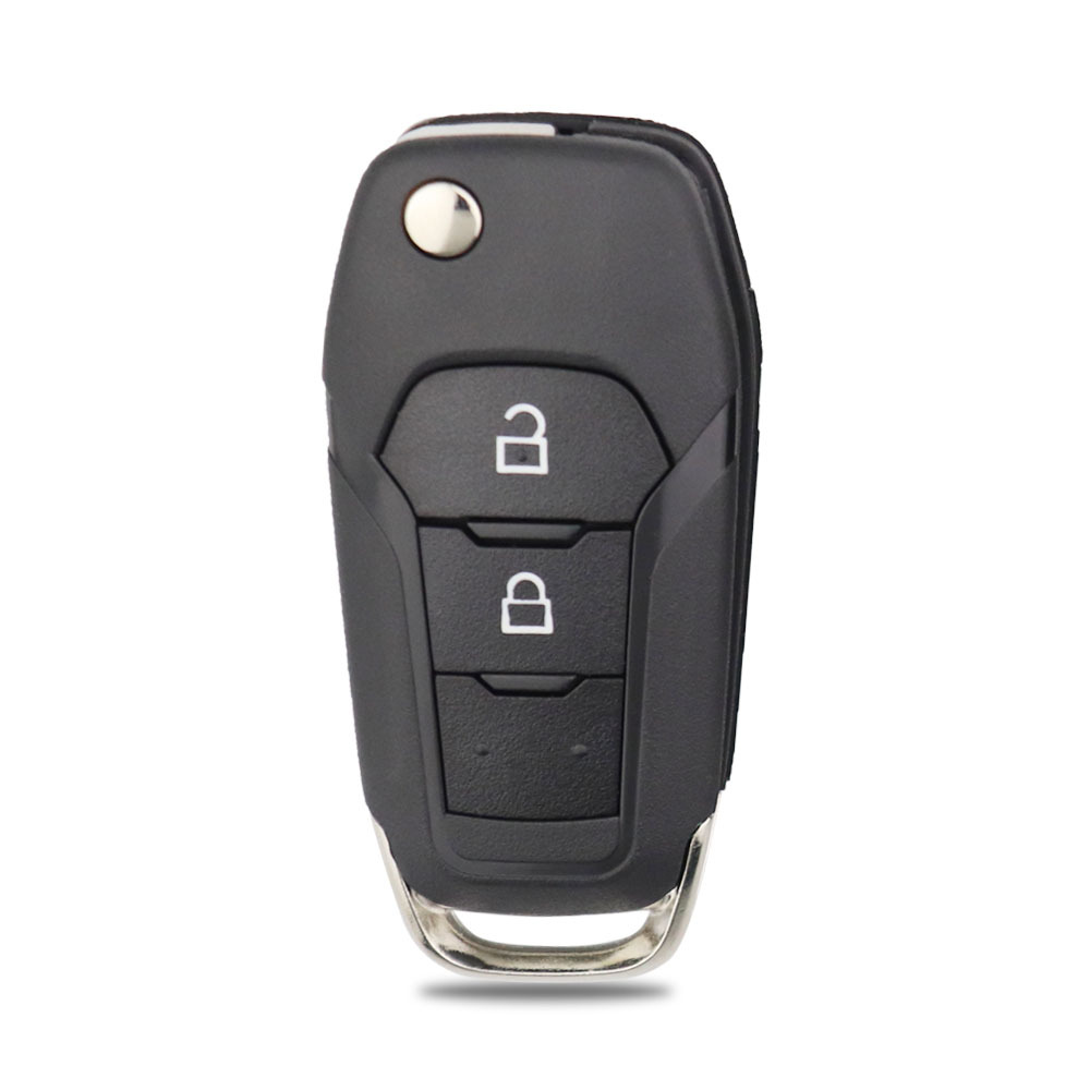 For Ford 2/ 2+1/3/3+1 button remote key shell with hu101 blade