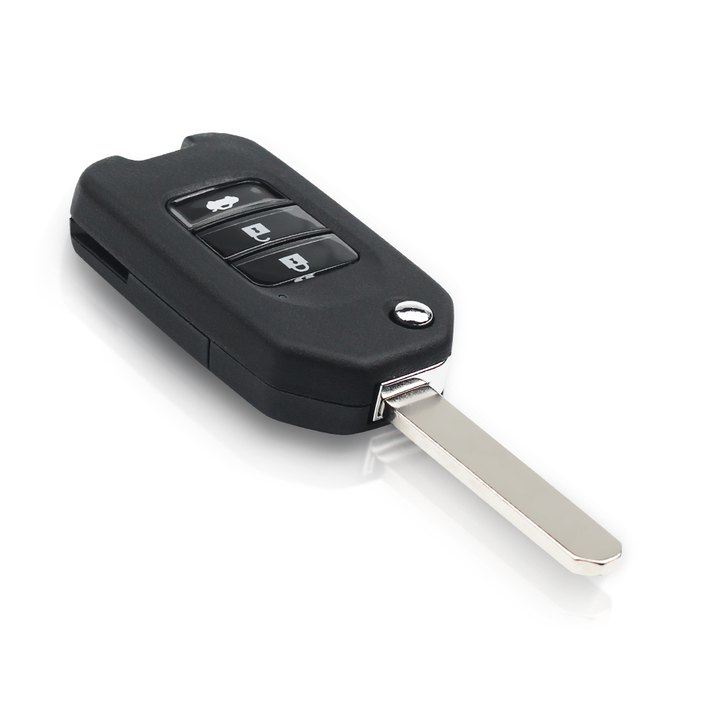 For Honda 3 button modified remote key shell
