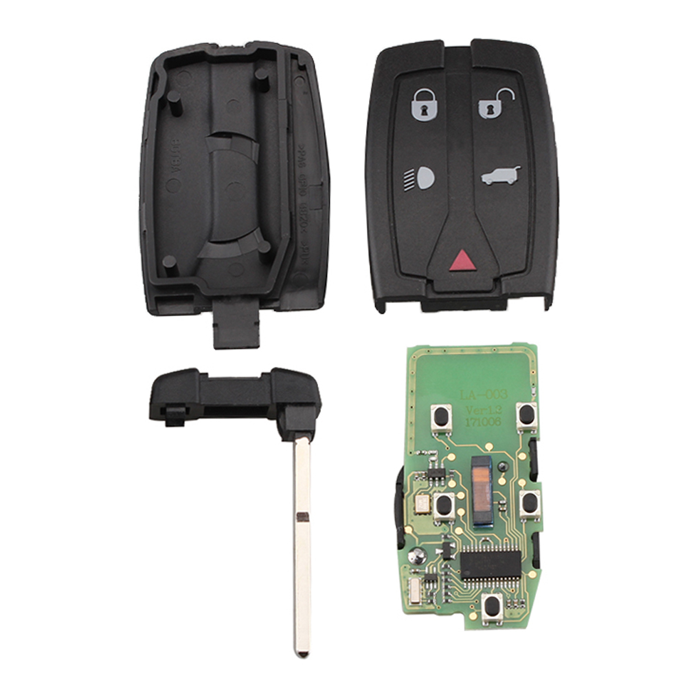 For Landrover Freelander 2007-2013 4+1 button 315mhz / 433mhz with Pcf7945 Transponder chip