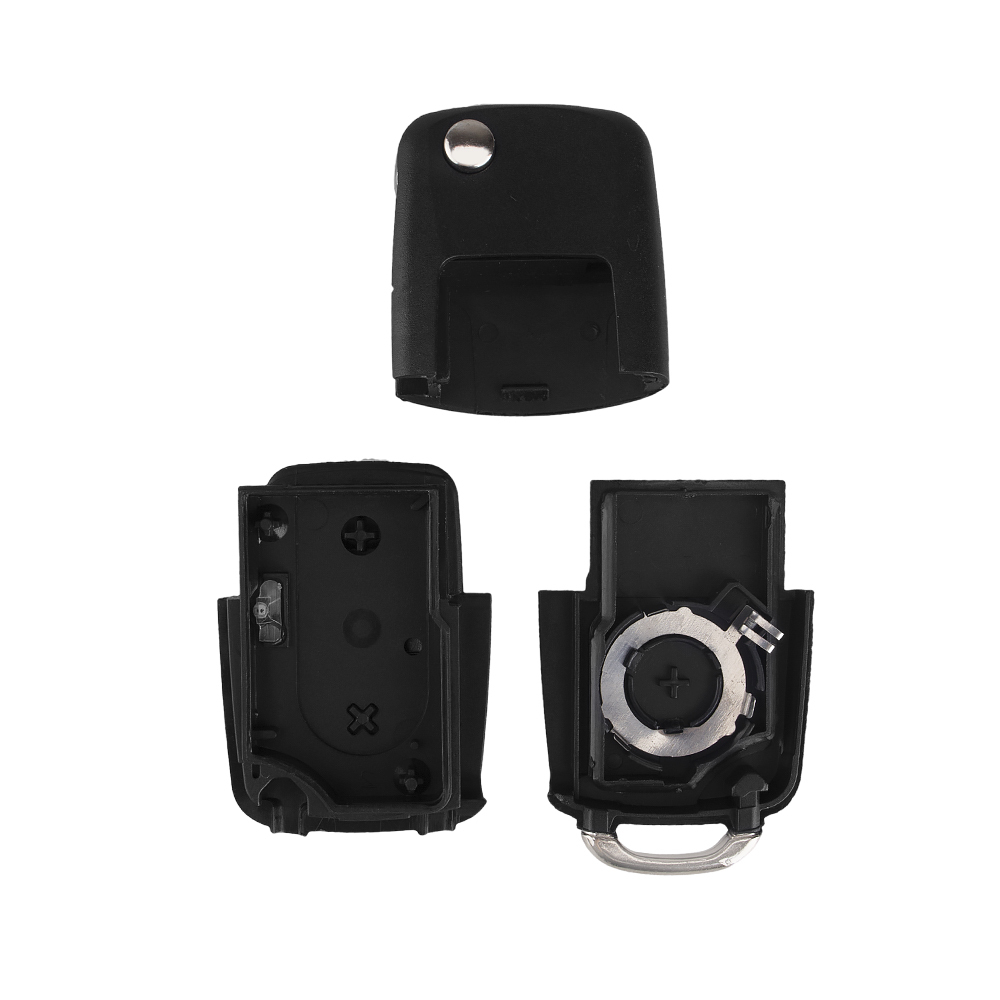 For VW 3 Button Flip key shell HU66 blade
