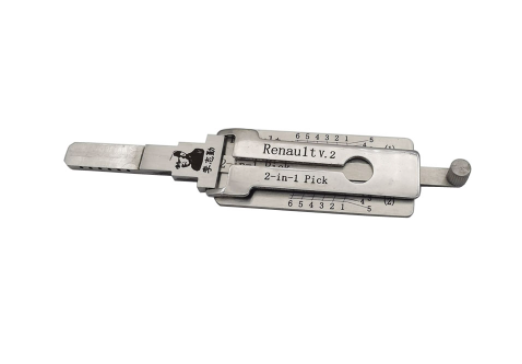 Original Lishi 2 in 1 Decoder For Renault V.2