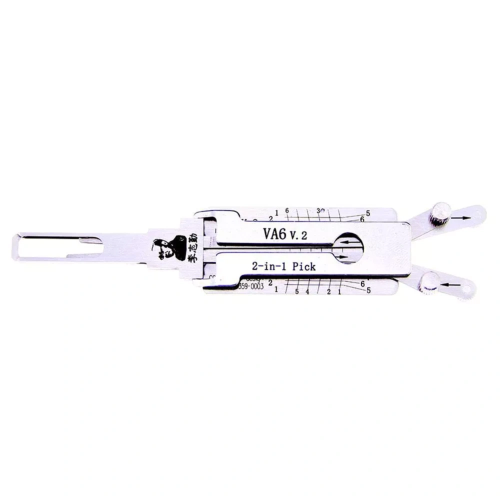 Original Lishi 2 in 1 Decoder VA6 for Renault Peugeot Smart Fortwo 2008-2015