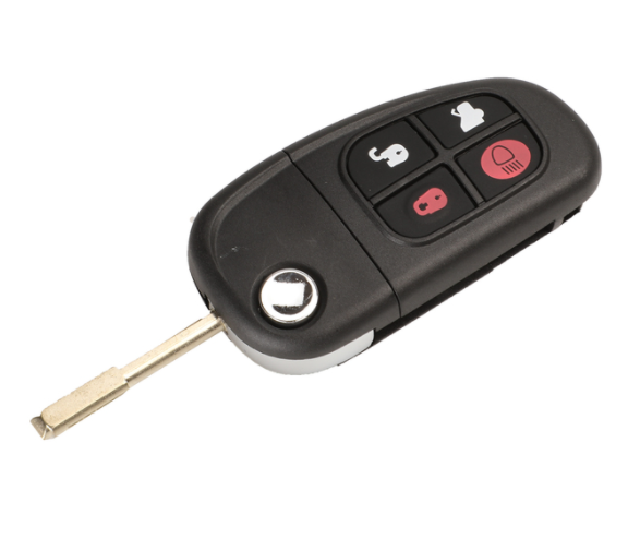For Ford Jaguar Remote Control Flip Car Key 315/433MHZ 4D60 Chip FCCID: NHVWB1U241