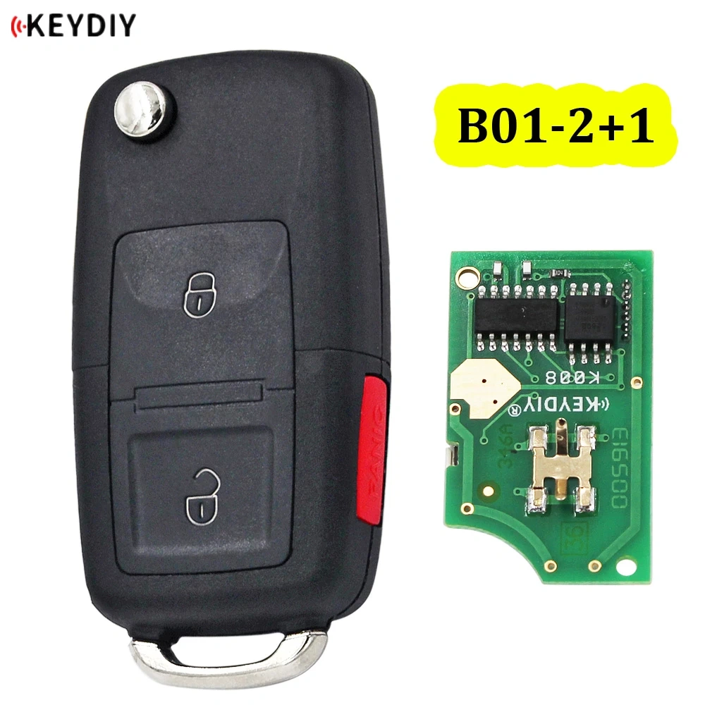 KEYDIY B Series B01 2+1 Button Universal Remote Control for KD900 URG200 KD-X2