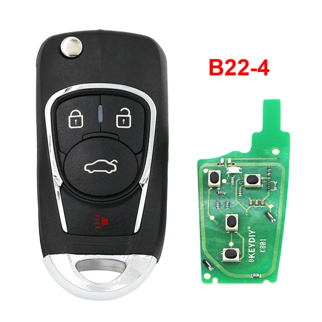 KEYDIY B Series B22 3+1 button Universal Remote Control for KD900 URG200 KD-X2