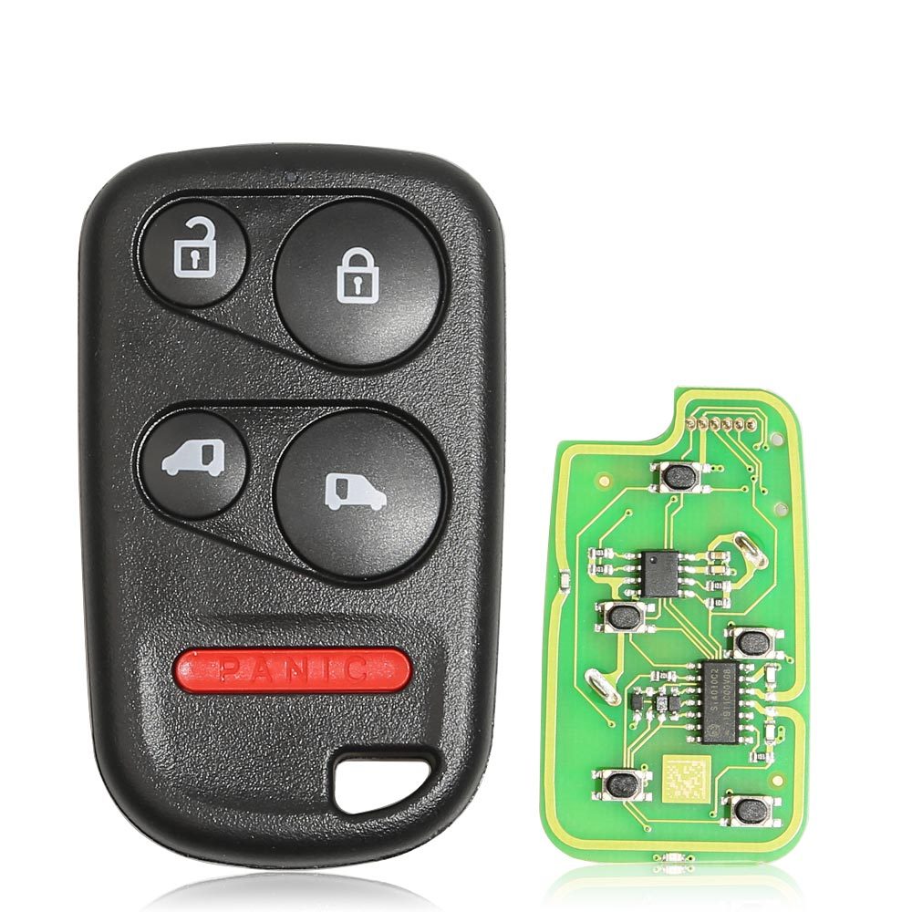 Xhorse XKHO04EN Wire Remote key for Honda Separate 4 Buttons with Sliding Door Button