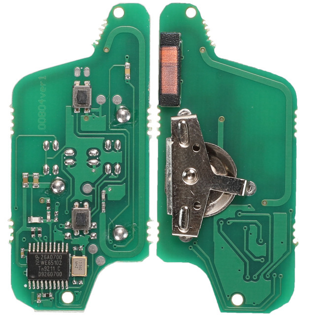 For Citroen 2 button ASK FSK 433Mhz ID46 chip PCB board For Peugeot 206 307 308 407 Partner for Citroen C4 C5 C3 Berlingo Xsara Remote Key