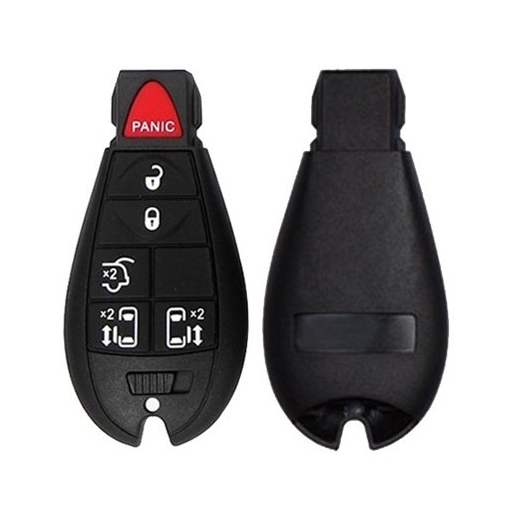 For Chrysler 3/4/5/6/7 button remote key shell for Chrysler Town & Country Jeep Grand Cherokee Dodge