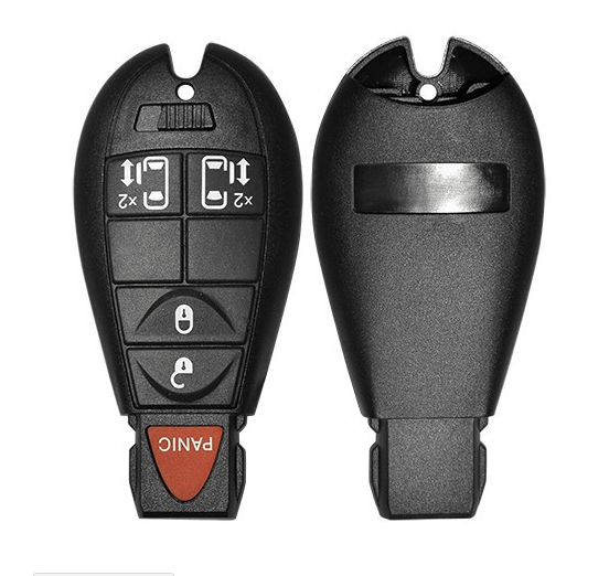 For Chrysler 3/4/5/6/7 button remote key shell for Chrysler Town & Country Jeep Grand Cherokee Dodge