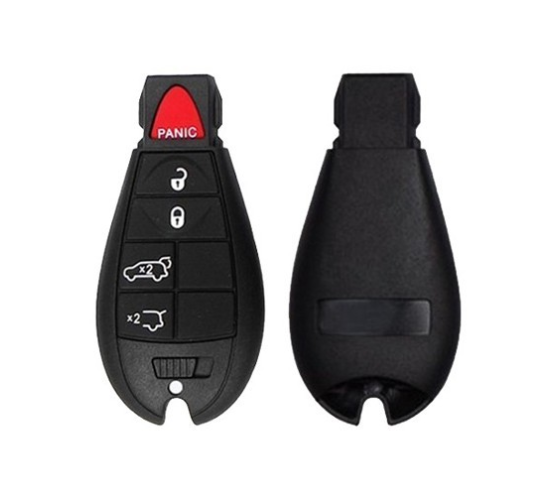 For Chrysler 3/4/5/6/7 button remote key shell for Chrysler Town & Country Jeep Grand Cherokee Dodge