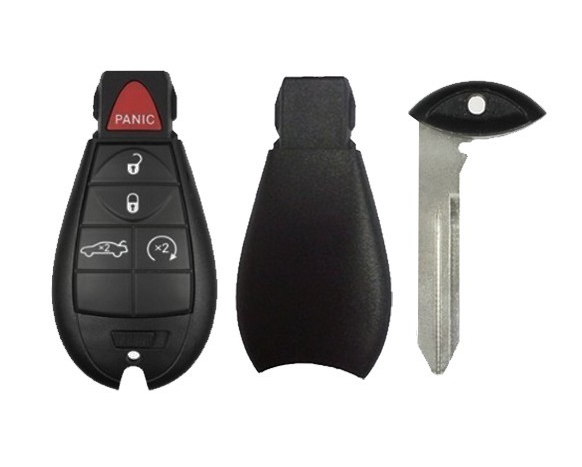 For Chrysler 3/4/5/6/7 button remote key shell for Chrysler Town & Country Jeep Grand Cherokee Dodge