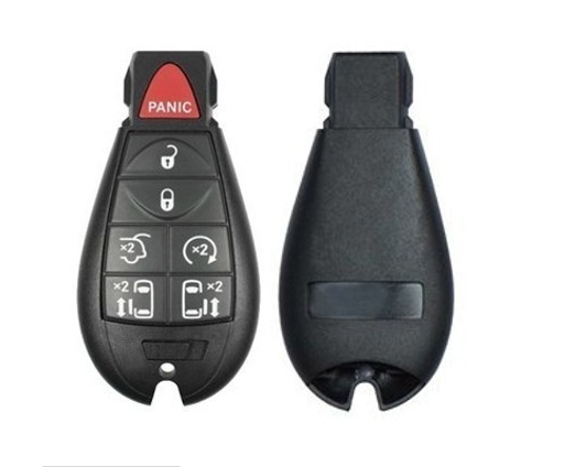 For Chrysler 3/4/5/6/7 button remote key shell for Chrysler Town & Country Jeep Grand Cherokee Dodge