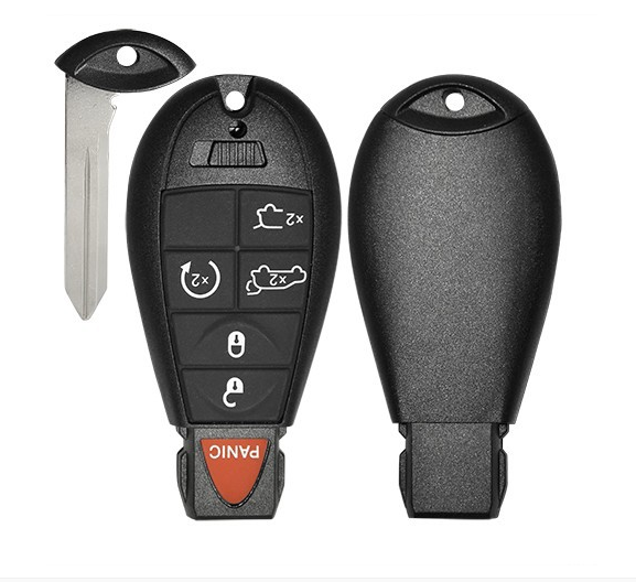 For Chrysler 3/4/5/6/7 button remote key shell for Chrysler Town & Country Jeep Grand Cherokee Dodge