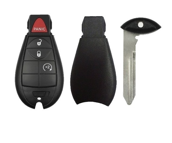 For Chrysler 3/4/5/6/7 button remote key shell for Chrysler Town & Country Jeep Grand Cherokee Dodge