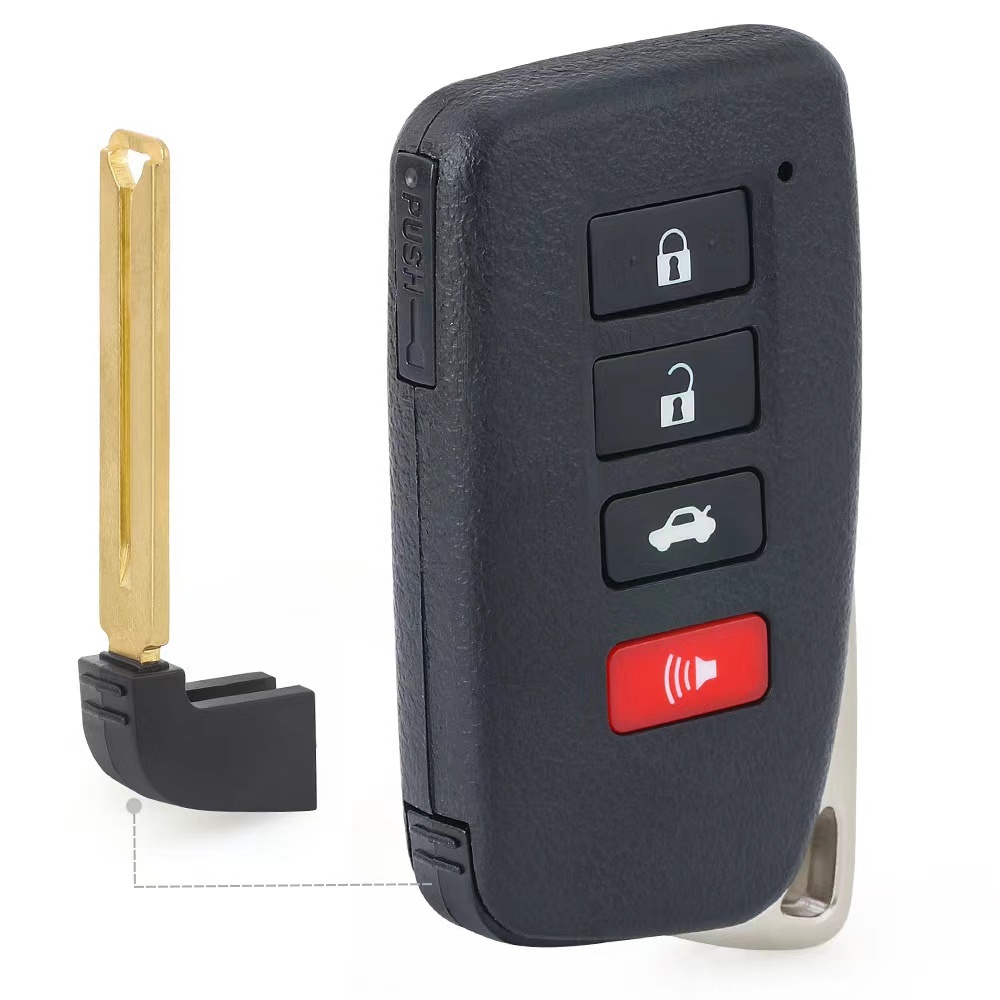 For Lexus /4 Button GS350 ES350 GS450H GS300H 2013-2016 314.3 MHz/433MHZ smart Remote Key Board 2110 / 8A CHIP / FCC ID: HYQ14FBA