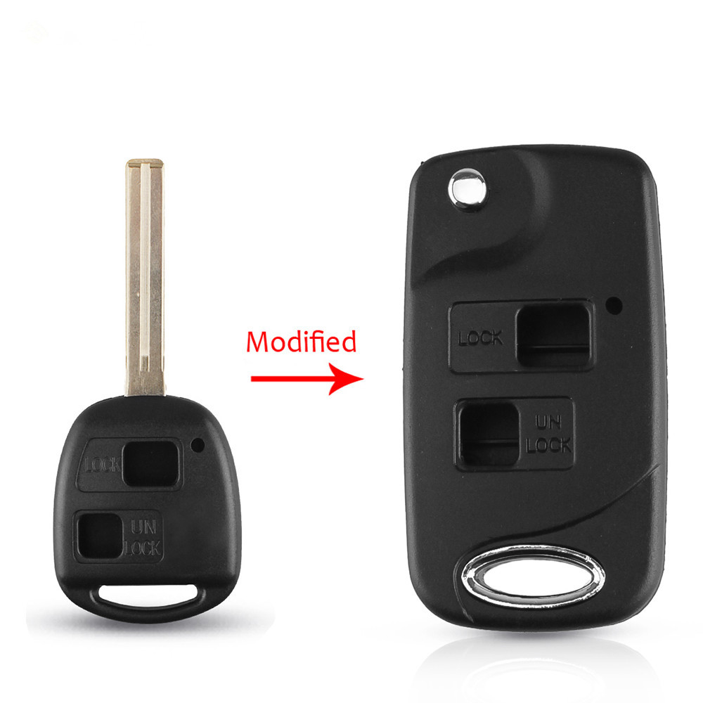 For Lexus Modified Flip Folding Remote Key Shell Cover For Lexus Es Rx Lx Gsfor 2