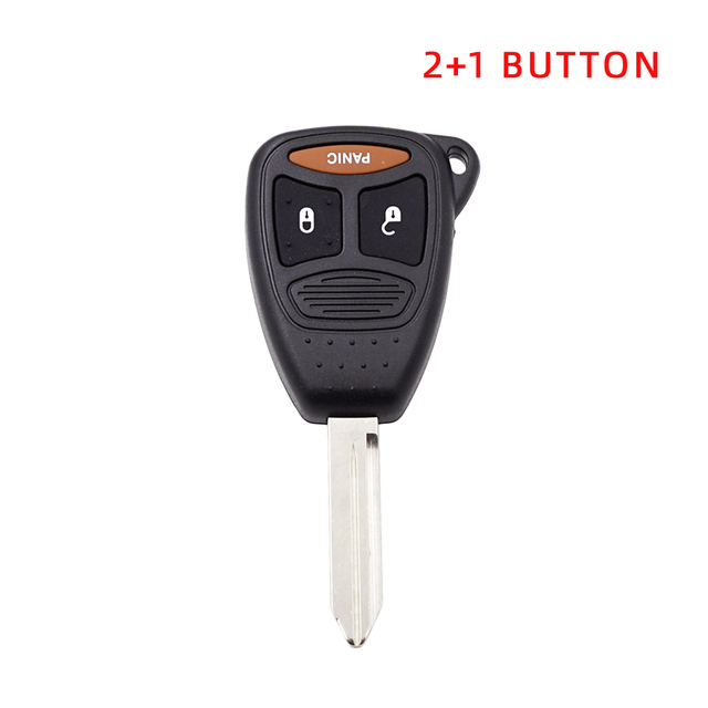For Chrysler 2/3/4 big Button Car Key Case Shell For Dodge Jeep Grand Cherokee Chrysler 300 Town remote key