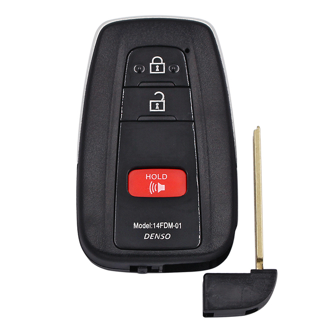 For Toyota Avalon C-HR RAV4 2/2+1/3/4 button smart remote key Shell