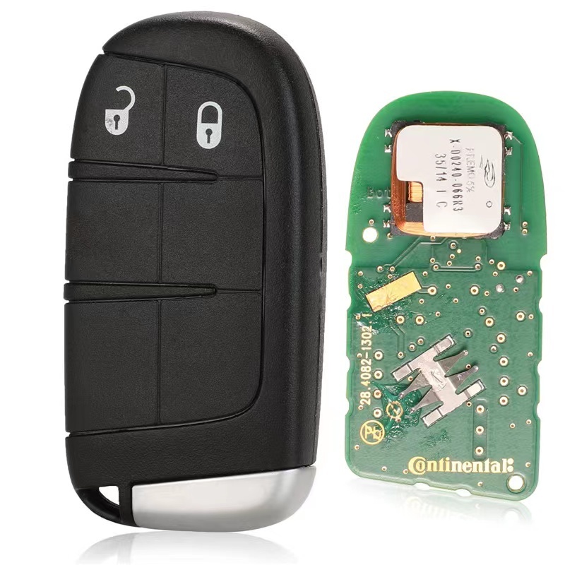 For Original Fiat 500 500L 2 3 button Smart Keyless go Remote Key 433MHz with PCF7953 chip FCC ID: M3N-40821302