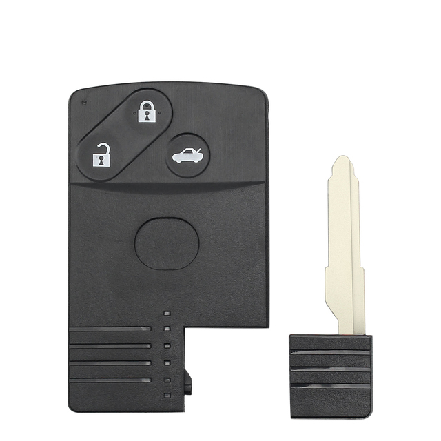 For Mazda remote key shell card 2 3 4 button