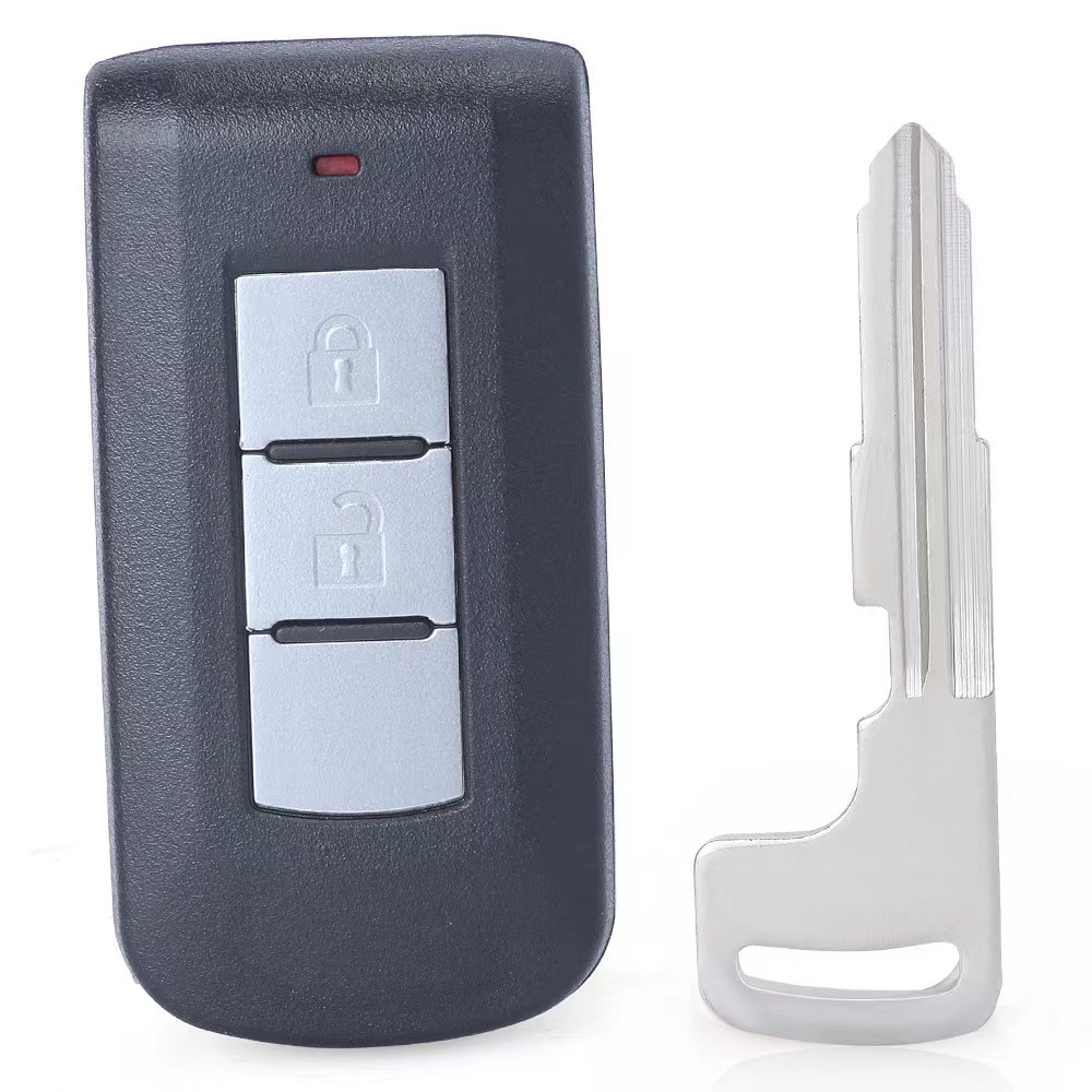 For Mitsubishi 2 button Smart Keyless Remote Key 433MHz with ID47/HITAG 3 chip FCC ID: GHR-M004 Board ID:GHR-M003