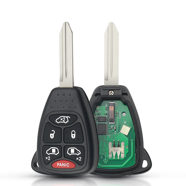 For Jeep Chrysler Remote Car Key 2/3/4/5/6 Buttons 315mhz / 433mhz  with ID46 chip FCCID: M3N5WY72XX