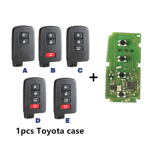 Xhorse XM Smart Key XSTO00EN for Toyota Support Rewirte Work With VVDI2, Mini Key Tool, Key Tool Max, VVDI Key Tool Plus