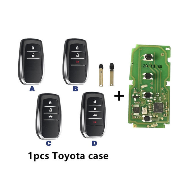 Xhorse XM Smart Key XSTO00EN for Toyota Support Rewirte Work With VVDI2, Mini Key Tool, Key Tool Max, VVDI Key Tool Plus