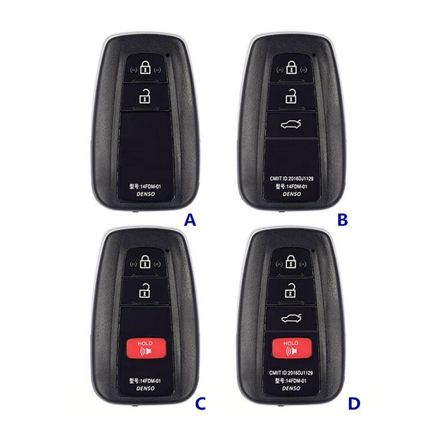 Xhorse XM Smart Key XSTO00EN for Toyota Support Rewirte Work With VVDI2, Mini Key Tool, Key Tool Max, VVDI Key Tool Plus
