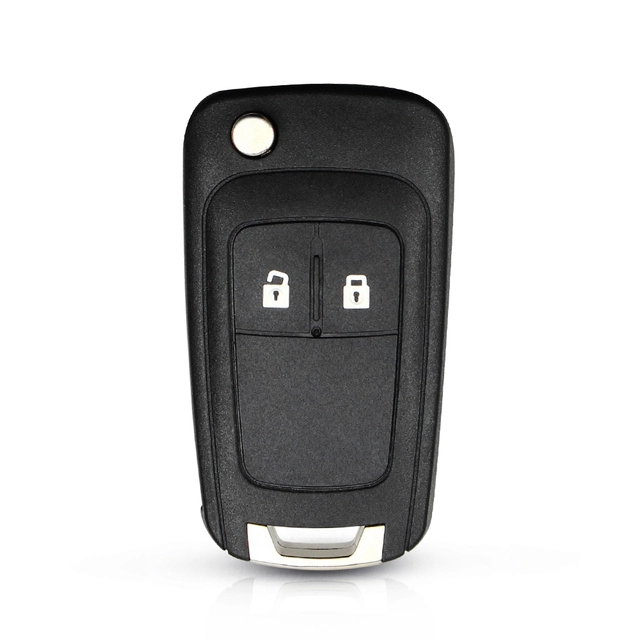 For Chevrolet 2 /3/ 4 /5 button flip remote key shell with hu100 blade
