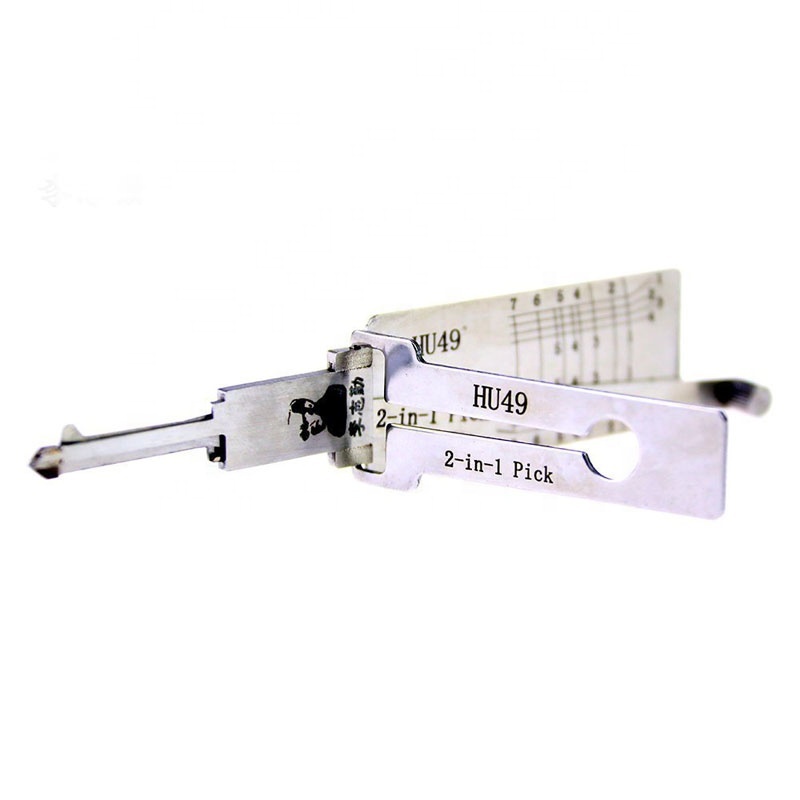 Original Lishi 2 in 1 tool HU49 Lock pick and decoder for VW Jetta