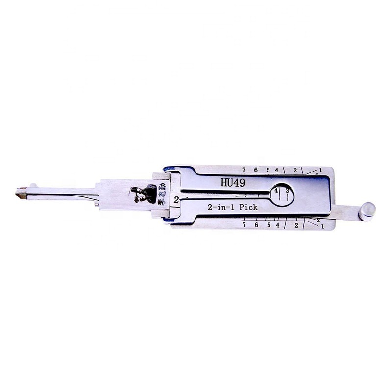 Original Lishi 2 in 1 tool HU49 Lock pick and decoder for VW Jetta