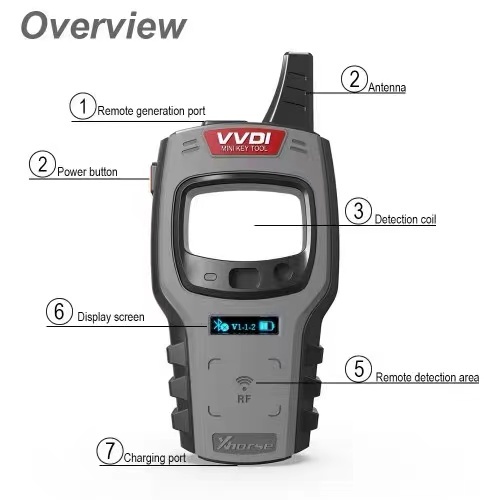 Xhorse VVDI Mini Key Tool Remote Key Programmer global version