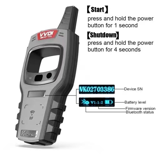 Xhorse VVDI Mini Key Tool Remote Key Programmer global version