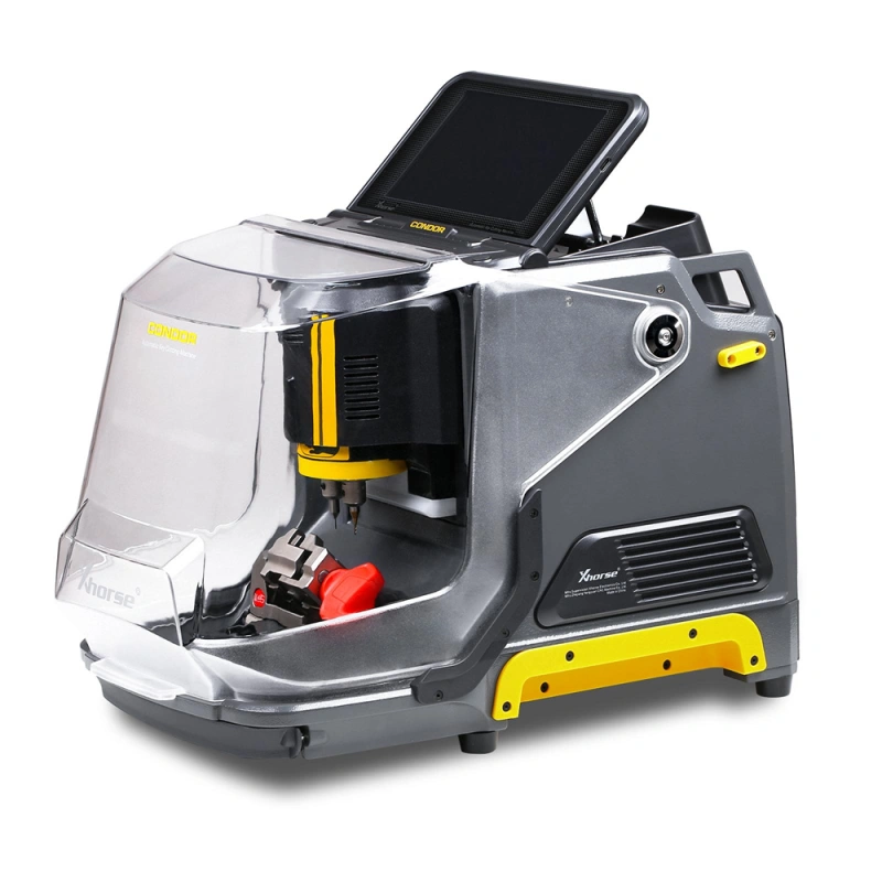 Xhorse Condor XC MINI Plus II Key Cutting Machine Support Car Motorbike Household Keys with M3 and M5 Clamps