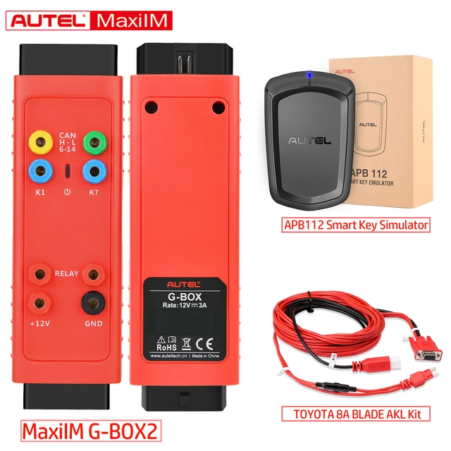 Autel MaxiIM IM608 PRO + Autel G-Box 2 + Autel APB112 +Autel A8 Cable