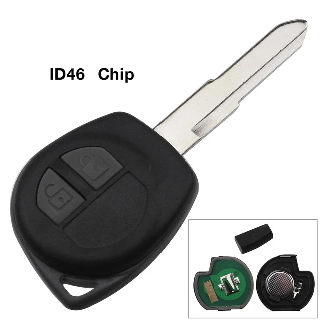For Suzuki Swift 2 button remote key 315 / 433mhz with id46 chip