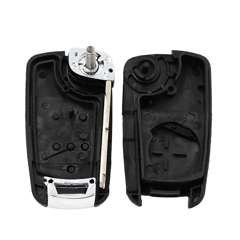 For Chevrolet 2+1 button Spark Folding Flip Remote Car Key shell