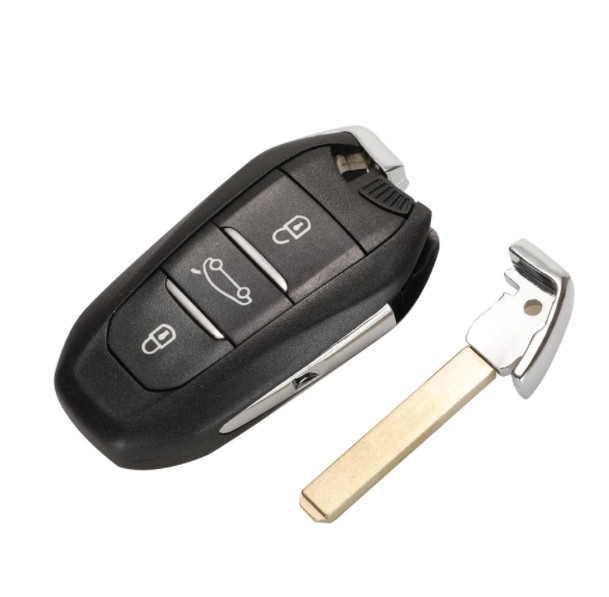 For Peugeot 301 308 508 3008 5008 keyless go Smart Remote key 434Mhz ID46 Hitag2 4A Hitag-AES VA2/HU83 Blade