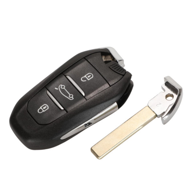 For Peugeot 301 308 508 3008 5008 keyless go Smart Remote key 434Mhz ID46 Hitag2 4A Hitag-AES VA2/HU83 Blade