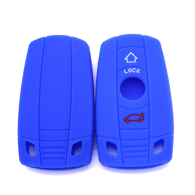 Silicone Case Key Fob for BMW E81 E87 3 320 E90 E91 E92 E60 E61 key