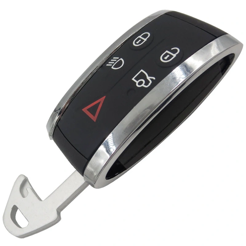 For Jaguar 5 button 315/433Mhz ID46 7945 Chip for XF XFR XK XKR 2009-2013 Keyless go Remote Car Key FCC: KR55WK49244